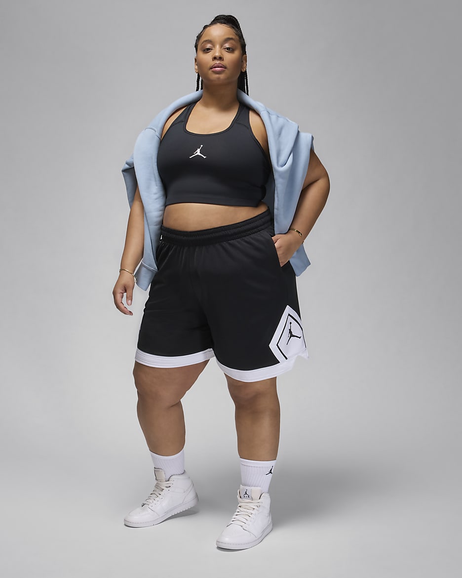 Jordan Sport Women s Diamond Shorts Plus Size